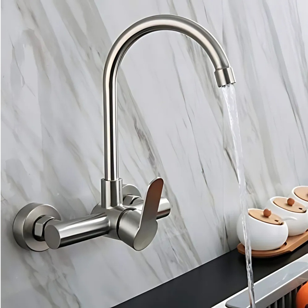 WT001- Wall Mounted Mixer Kitchen Tap