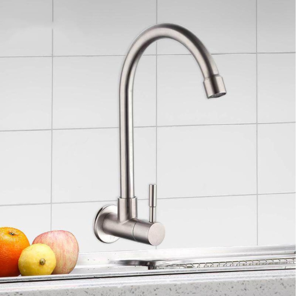 QH-DL030 - Non Mixer Wall Mounted Tap