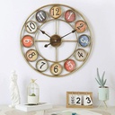 2021_(Gold) 60CM Wall Clock_(Gold)