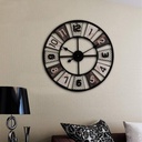 2023_(Black) - Panel Clock 60CM Wall Clock_(Black)