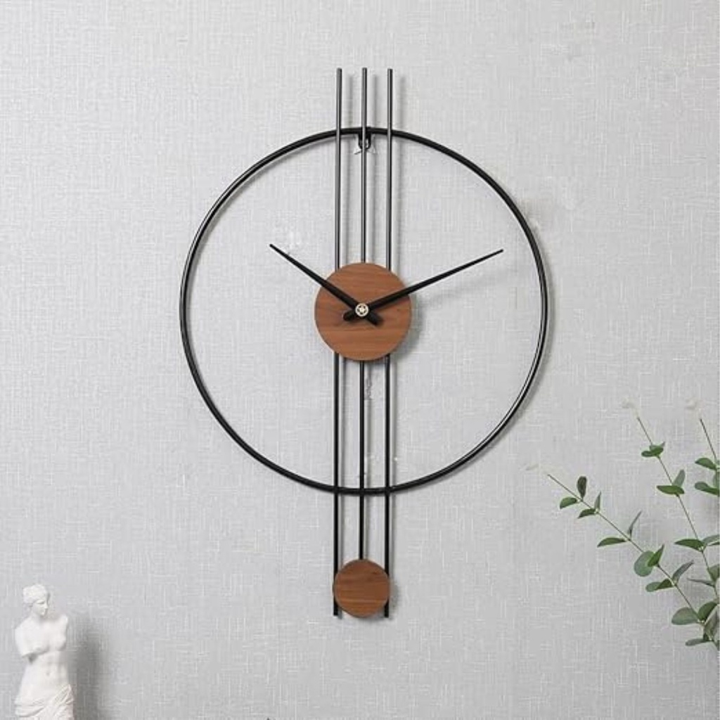 2021-12(Black) - Wall Clock