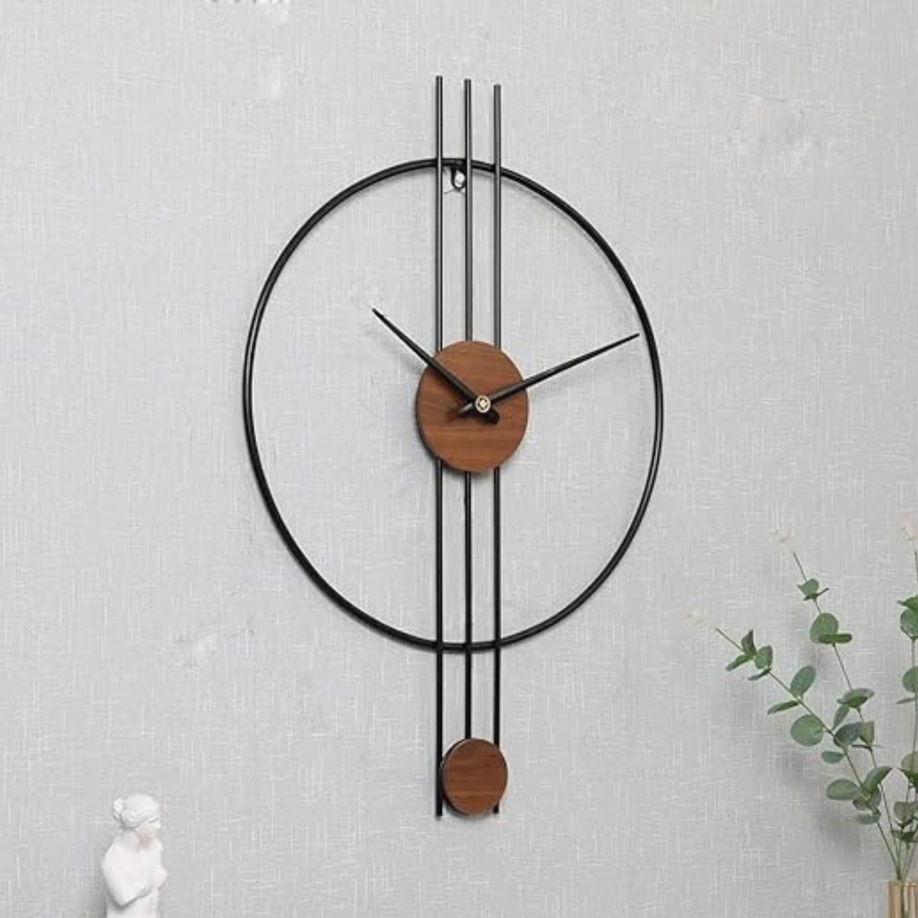 2021-12(Black) - Wall Clock