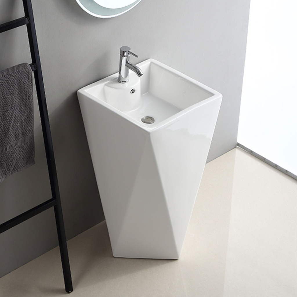 M9004 - Diamond Shape Standing Wash Basin