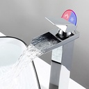 GF02 -  Tall Waterfall Chrome Finish Mixer Tap