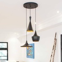 XL5003-3BK - Nordic Style Black Pendant Lamp