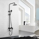 HS006 - Matte Black Mixer Shower Tap