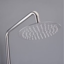 QH-LY004 - Brushed Steel Finish Mixer Shower Tap