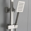 QH-LY005 - Brush Steel Finish Mixer Shower Tap