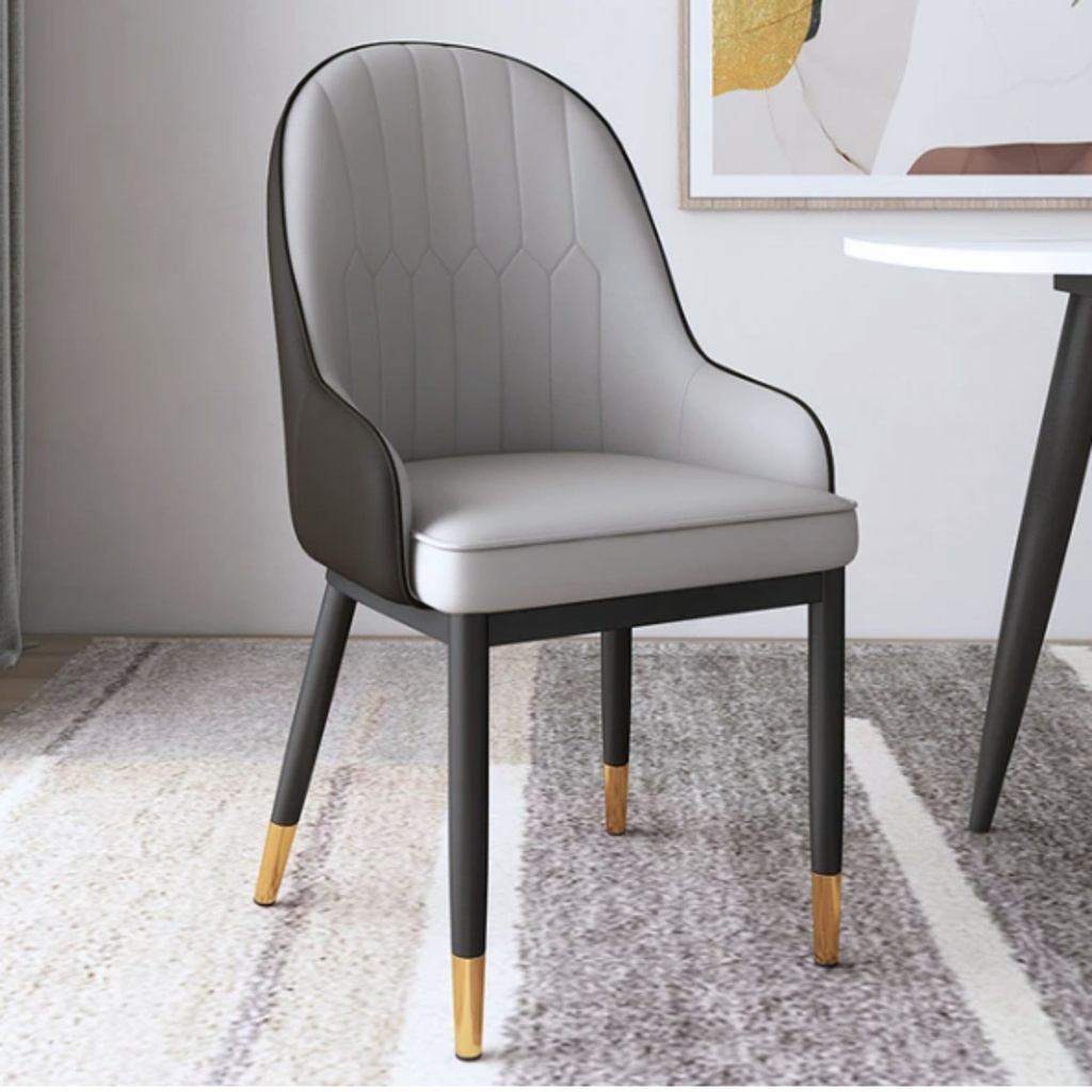 CH11 - Luxury Grey Dining Chair