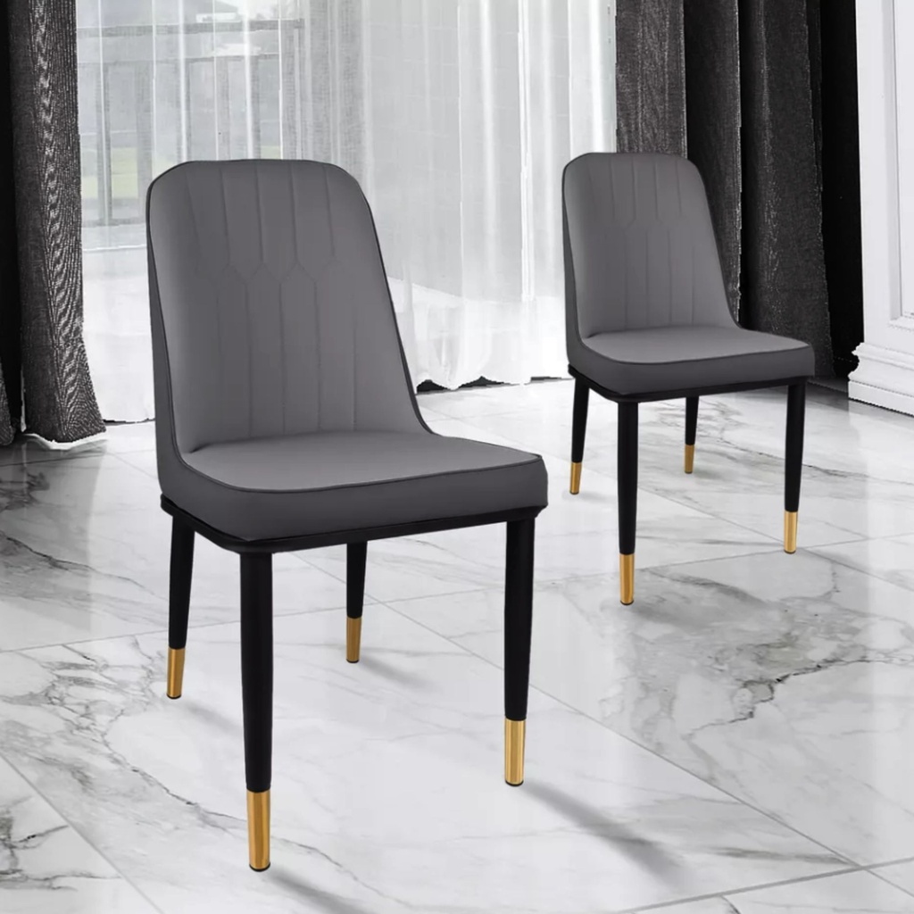 CH12 - Luxury Grey Dining Chair