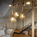 XL8018 - Retro Rope Pendant Light