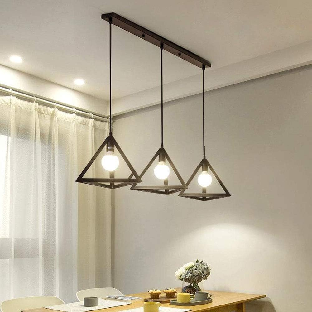 XL1001-3 - Triangle Industrial Pendant Lamp