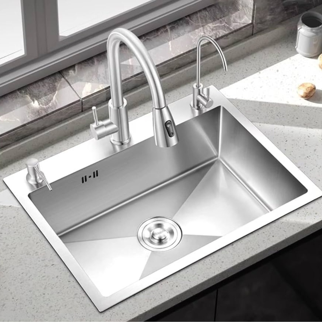 3-6045 - Single Bowl Kitchen Sink