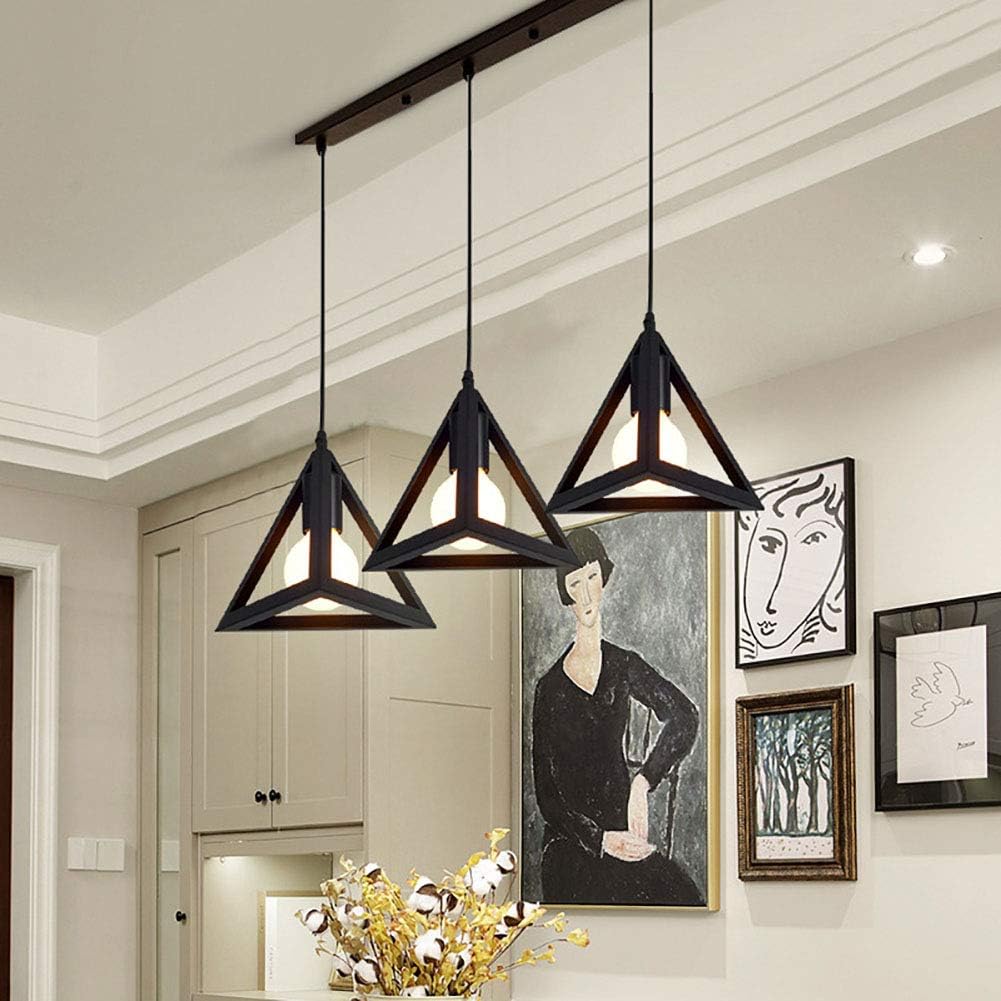 XL1001-3 - Triangle Industrial Pendant Lamp