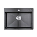 6045 BK - Nano Black Single Bowl Kitchen Sink