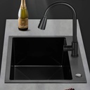 7843 BK - Nano Black Single Bowl Kitchen Sink