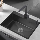 6845_(Black) Single Bowl Sink