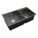 8245 - Nano Black Double Bowl Sink