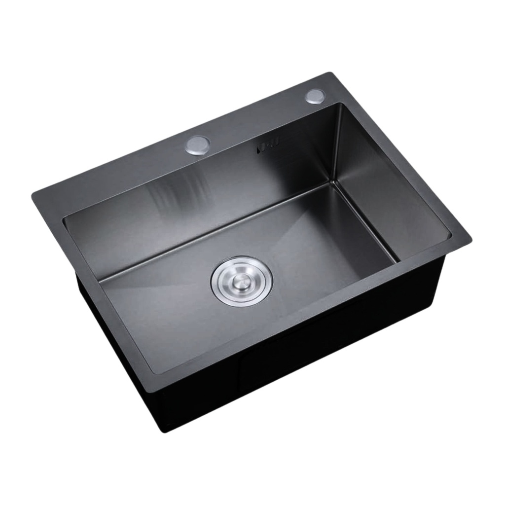 6045 BK - Nano Black Single Bowl Kitchen Sink