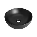 9118 - Round Matte Black Wash Basin