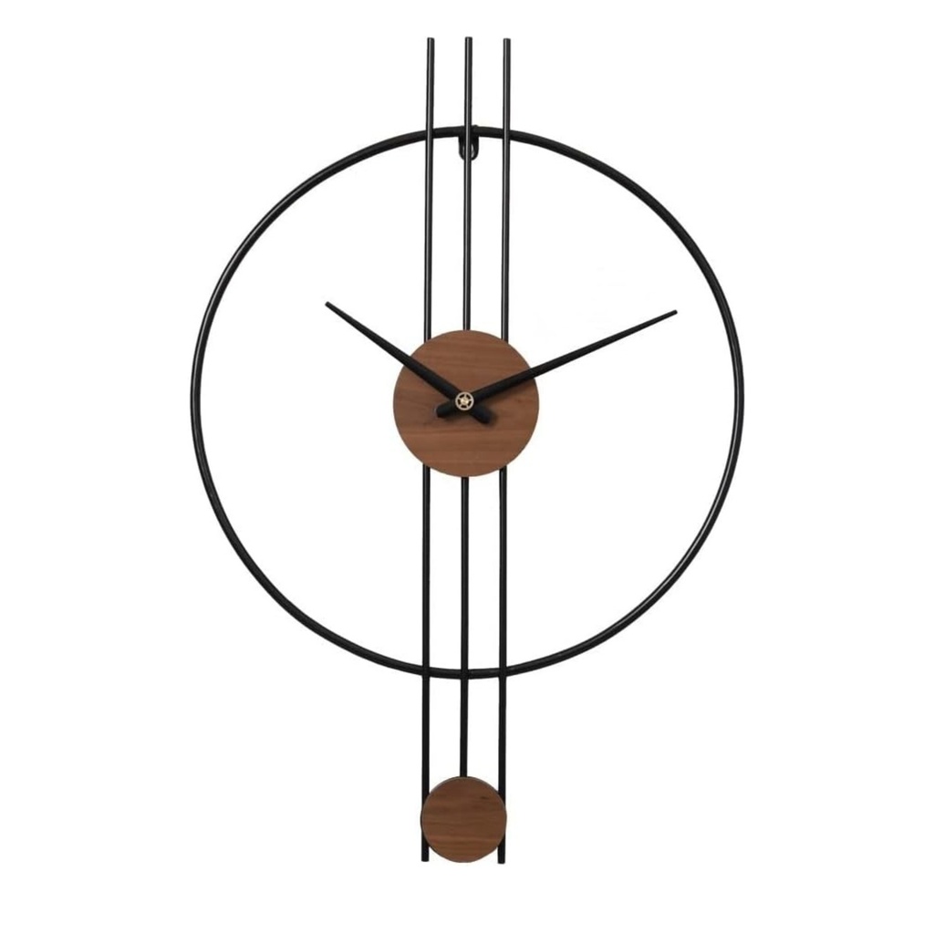 2021-120 - Minimalist Black Urban Wall Clock