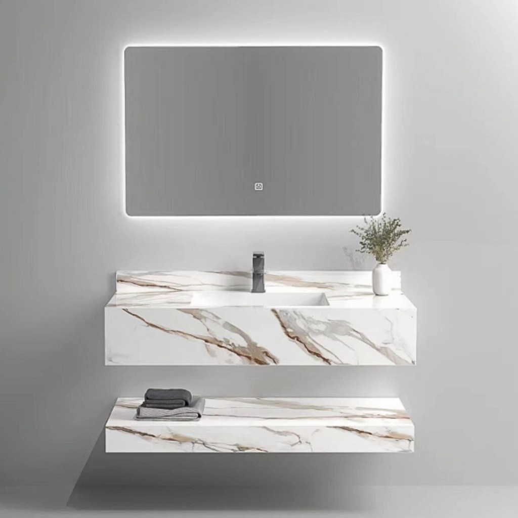 Dune Trace Sintered Stone Vanity 