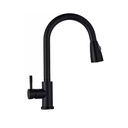 HS003 - Matte Black Pull Out Kitchen Tap