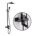 HS007 - Matte Black Mixer Shower Tap