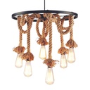 XL8031 - Vintage Hemp Rope Pendant Lamp