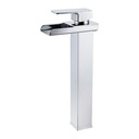 GF02 -  Tall Waterfall Chrome Finish Mixer Tap